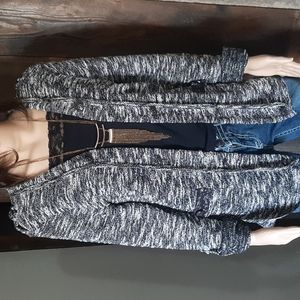 Vanity lace back cardigan